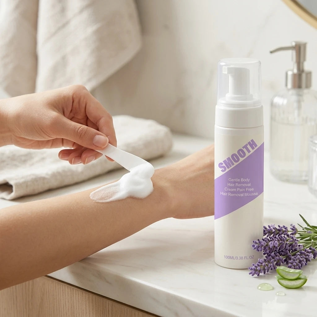 Silky Smooth Hair Removal Foam