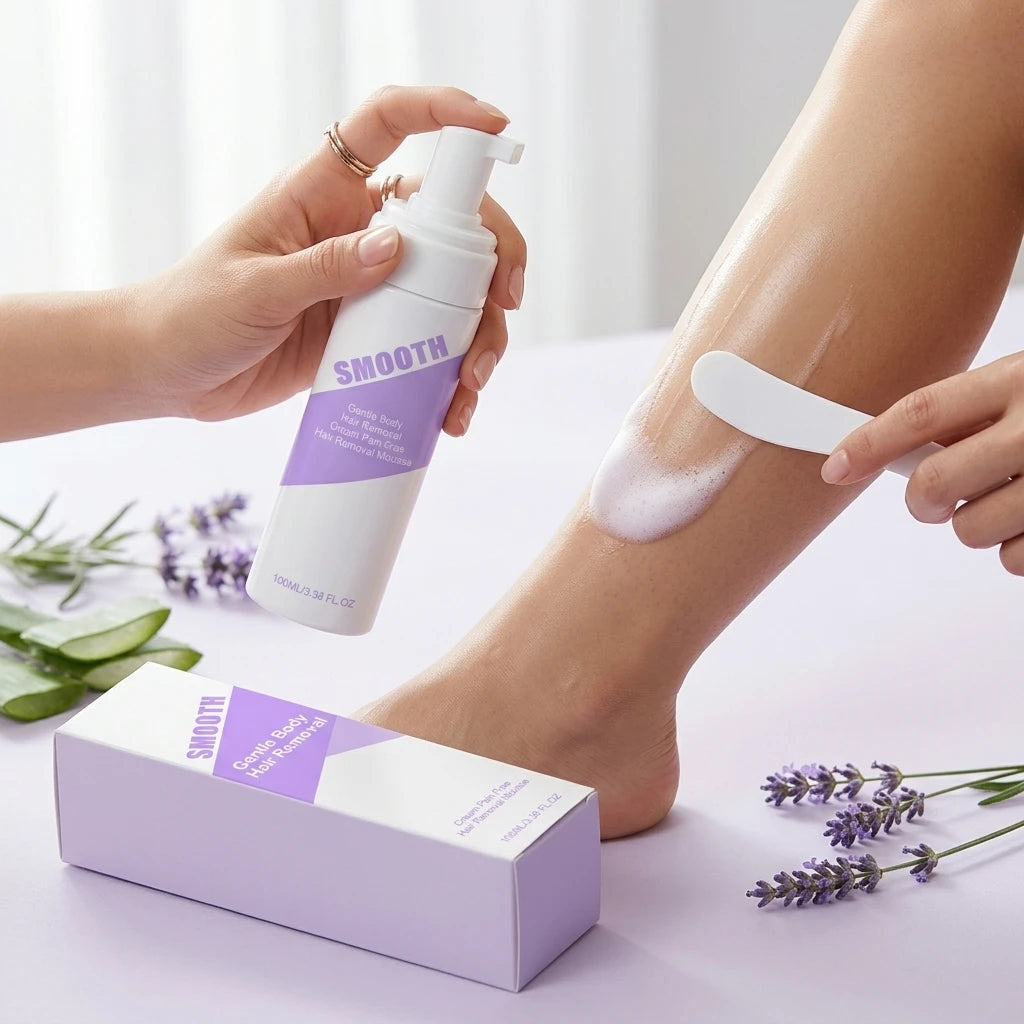 Silky Smooth Hair Removal Foam